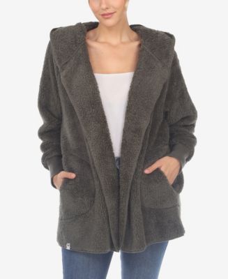 White Mark Women's Midweight Quilted Contrast With Thumbholes Hooded Jacket main image 1