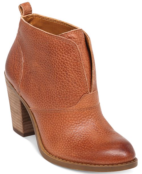 tan booties macys