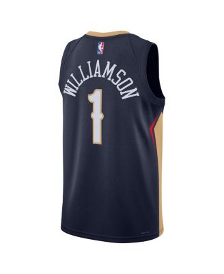 Men's Zion Williamson Navy New Orleans Pelicans Swingman Jersey - Icon Edition