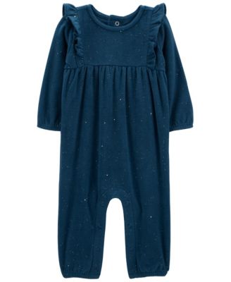 Carter's - Baby Girls Fleece Jumpsuit