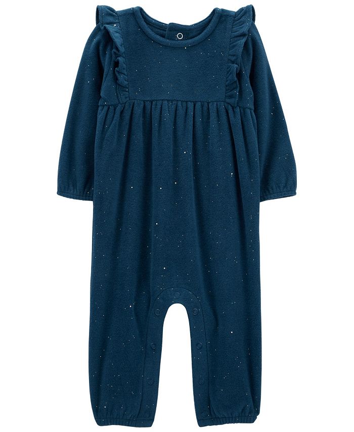 Carter's Baby Girls Fleece Jumpsuit Macy's