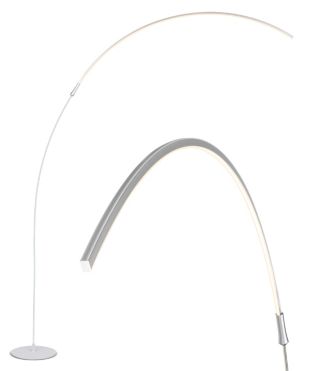 Brightech Sparq 67" Dimmable LED Modern Arc Metal Floor Lamp - Macy's
