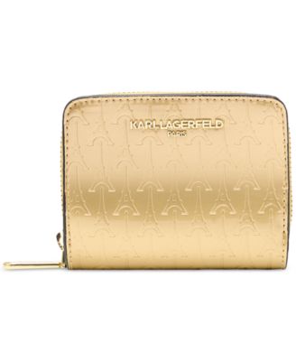 KARL LAGERFELD PARIS - Small Zip-Around Wallet