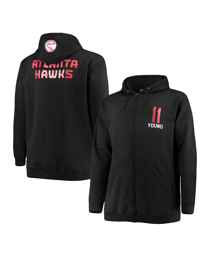Fanatics Men's Branded Trae Young Black Atlanta Hawks Big and Tall
