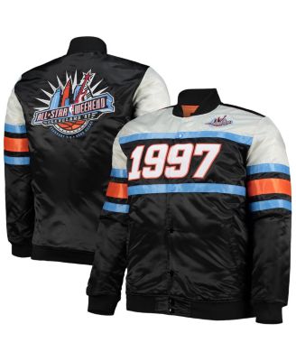 Mitchell & Ness Knicks Big & Tall Gold Satin Jacket