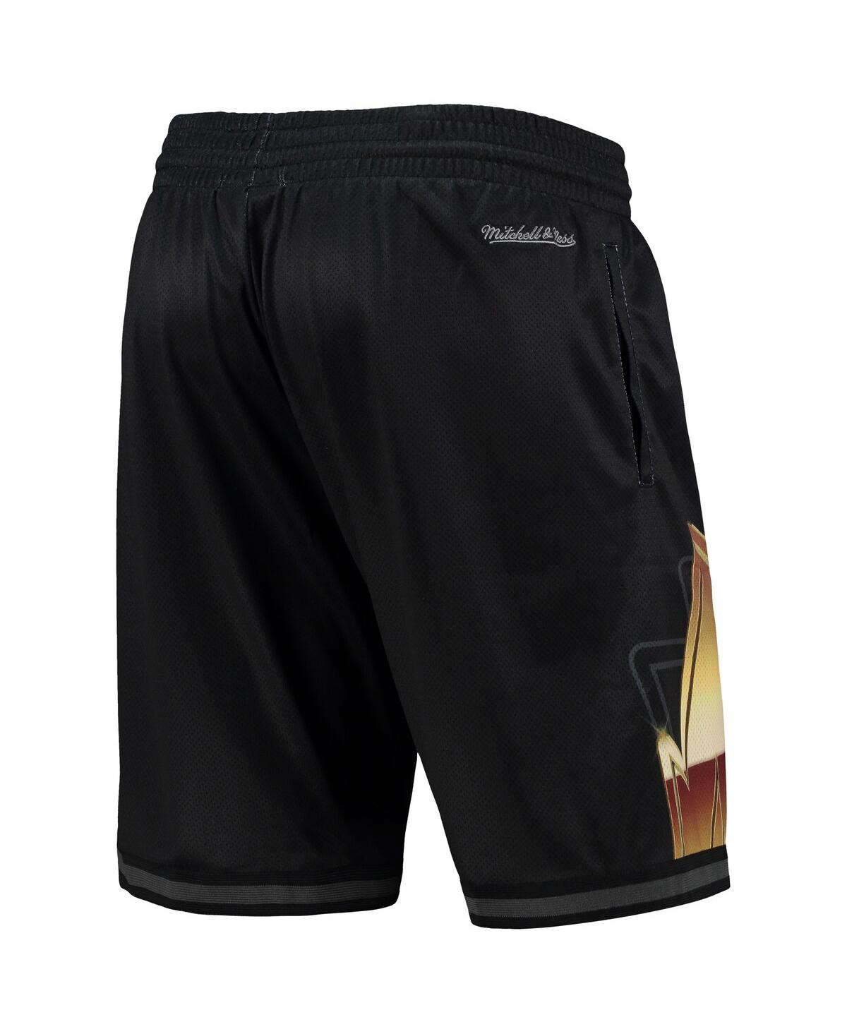 Mitchell & Ness Men's Basketball Shorts Nba Big Face 4.0 Fashion Short Hardwood Classics Orlmag In Black