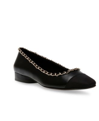 Anne klein patent leather flats online