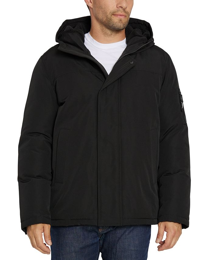 Sean John Men's Bomber Jacket with Fleece Lined Hood - Macy's