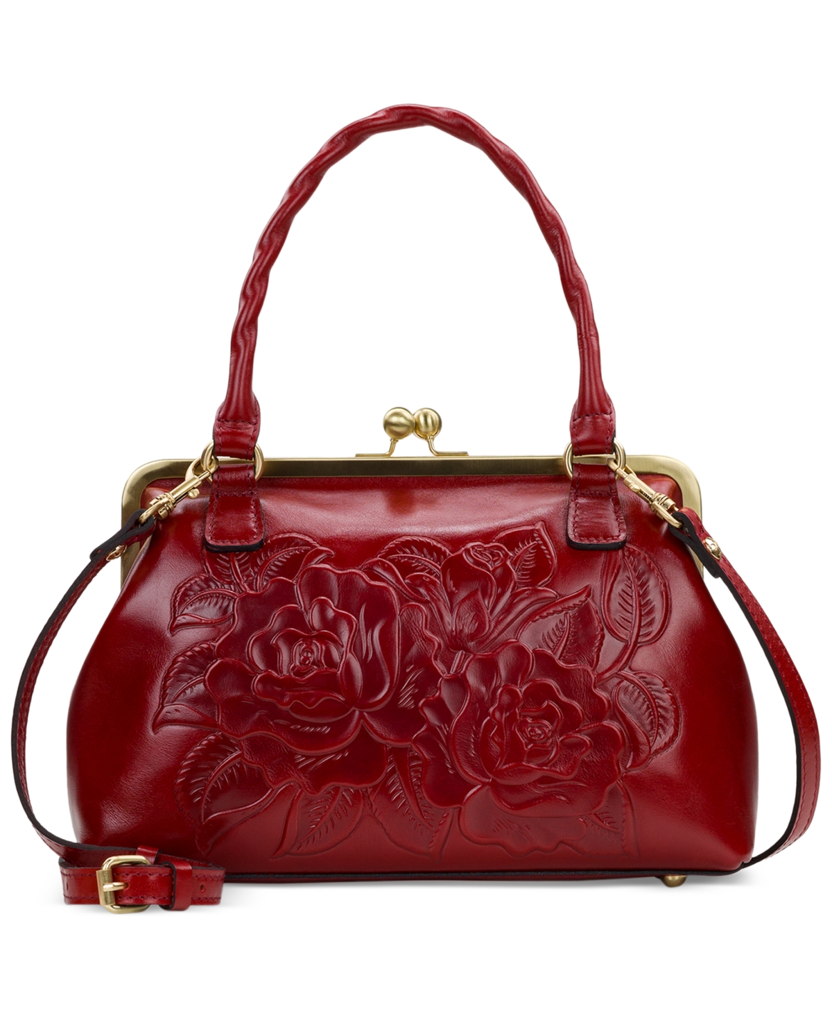 Patricia Nash Women's Rora Frame Bag In Berry Red