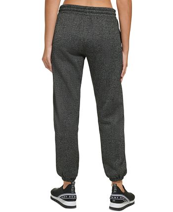 DKNY Women's Sport Fleece Jogger Sweatpant with Pockets, Palm, X-Large :  : Clothing & Accessories