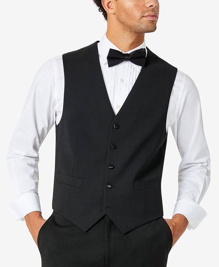 Tommy Hilfiger Men's Modern-Fit Flex Stretch Tuxedo Vest - Macy's