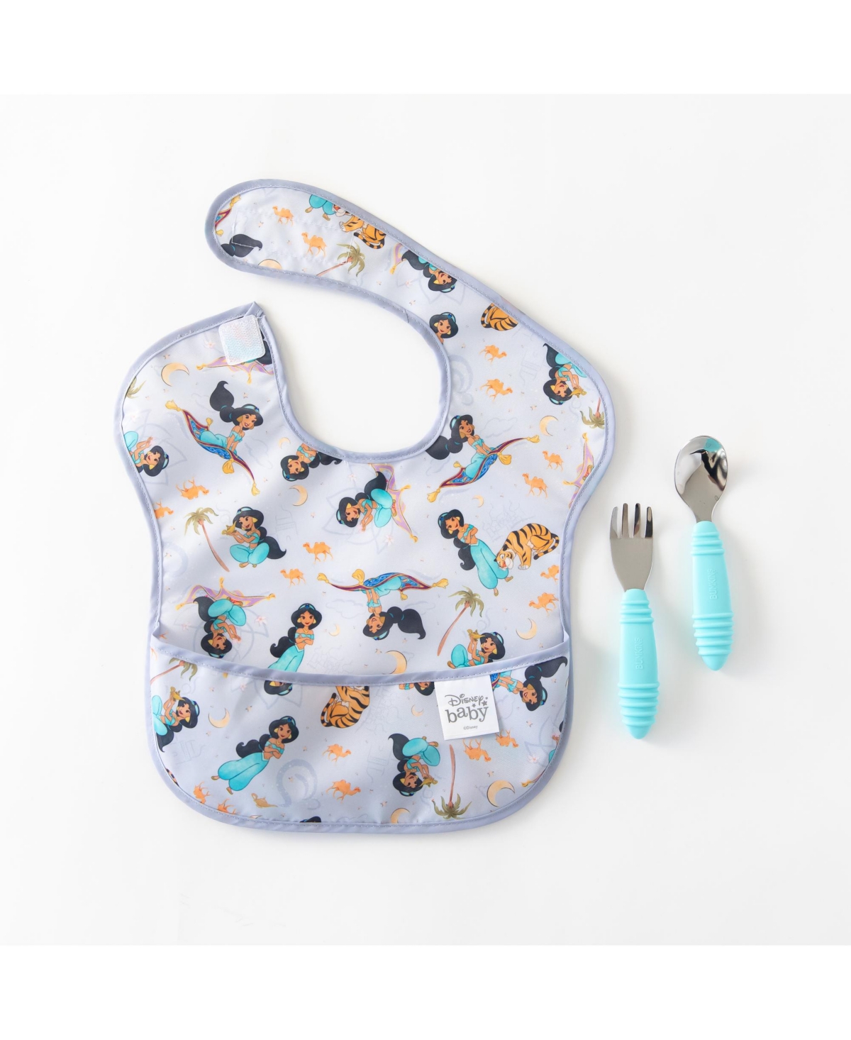 Bumkins Disney SuperBib 3 Pk - Princess Magic + Ariel + Jasmine