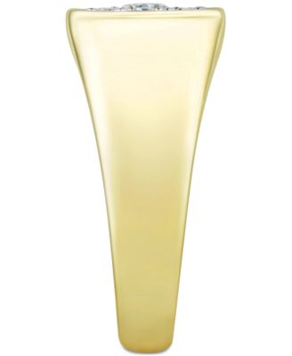 Men's Lab Grown Diamond Cluster Ring (1 ct. t.w.) in 10k Gold