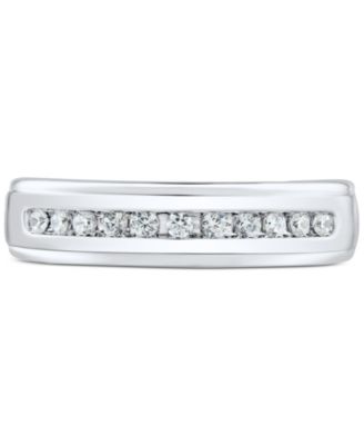 Men's Lab Grown Diamond Band (1/4 ct. t.w.) in 10k Gold