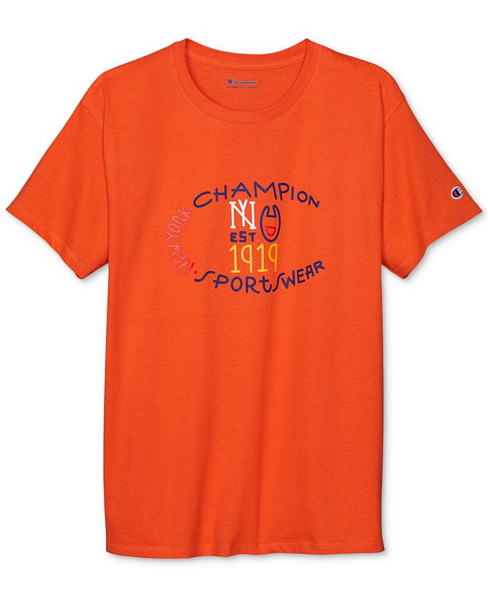 Champion Logo New York Short Sleeve T-Shirt