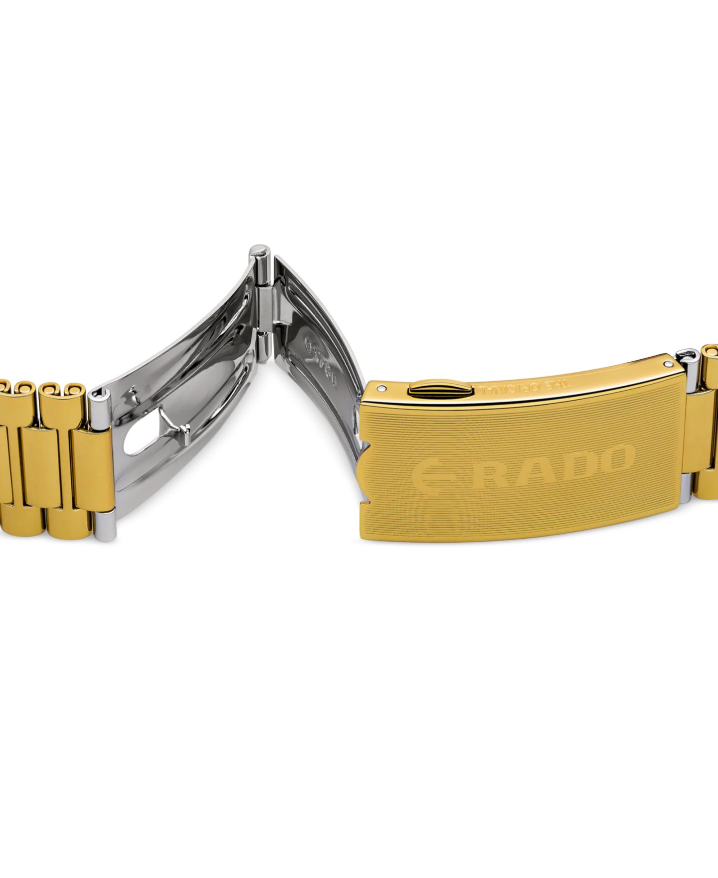 Мужские часы Rado Swiss Automatic Original Gold-Tone Stainless Steel Bracelet Watch 35mm — фото 2