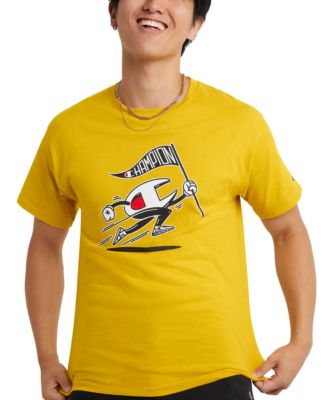 Champion - Men's Classic Standard-Fit Logo Graphic T-Shirt