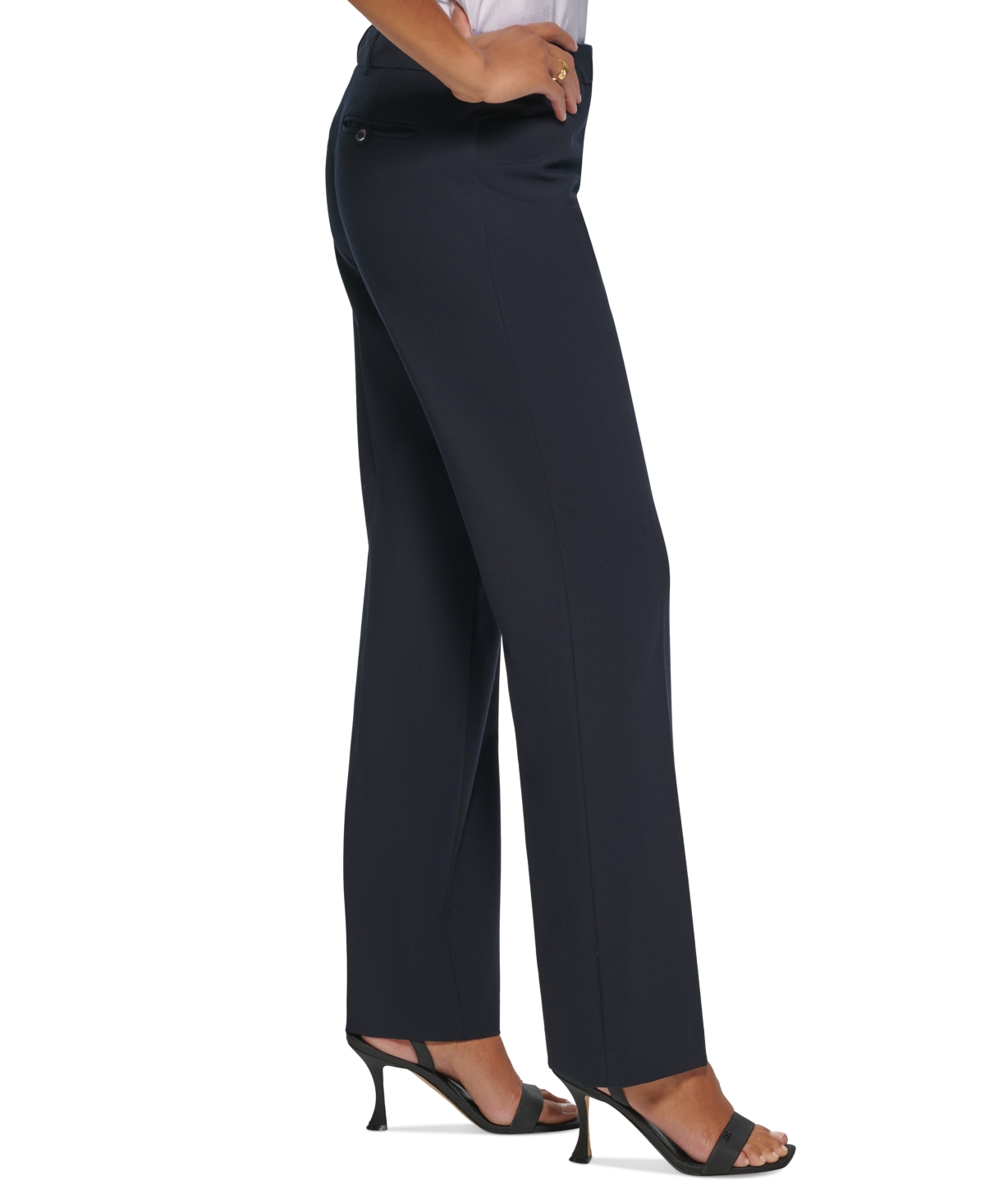 Calvin Klein Women's Modern Fit Trousers, Regular & Petite