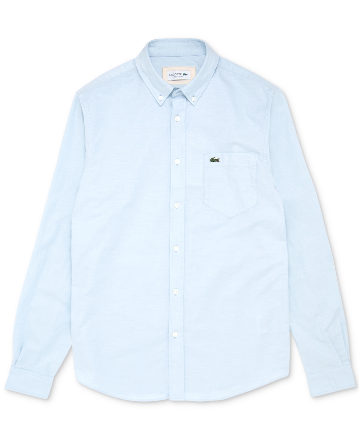 Lacoste Long Sleeve Casual Shirt Ch0204 In Blue F6z
