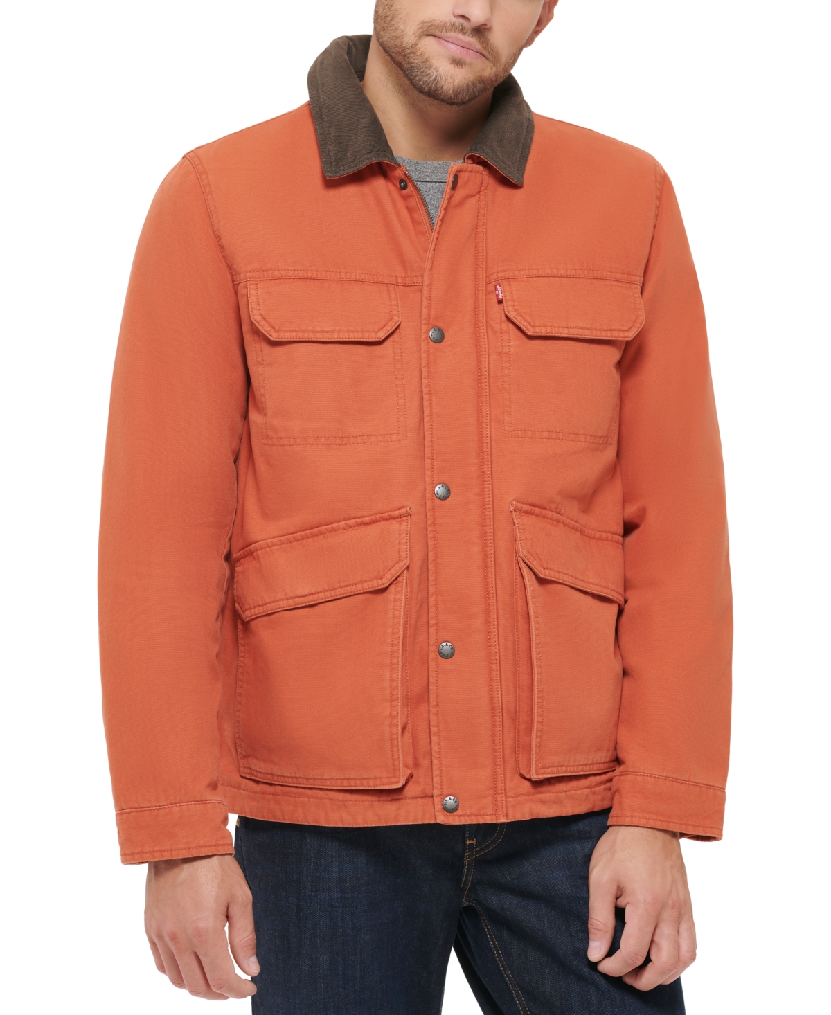 Levi's Men's Cotton Workwear Four-Pocket Field Jacket | Smart Closet