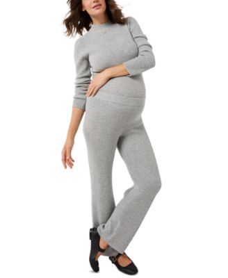 Pietro Brunelli - Aspen Knit Fold-Over Maternity Pants