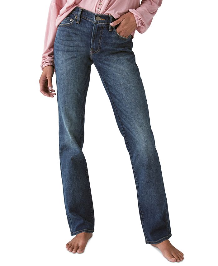 Lucky Brand Women's Yellowstone Sweet Straight Jeans - Macy's
