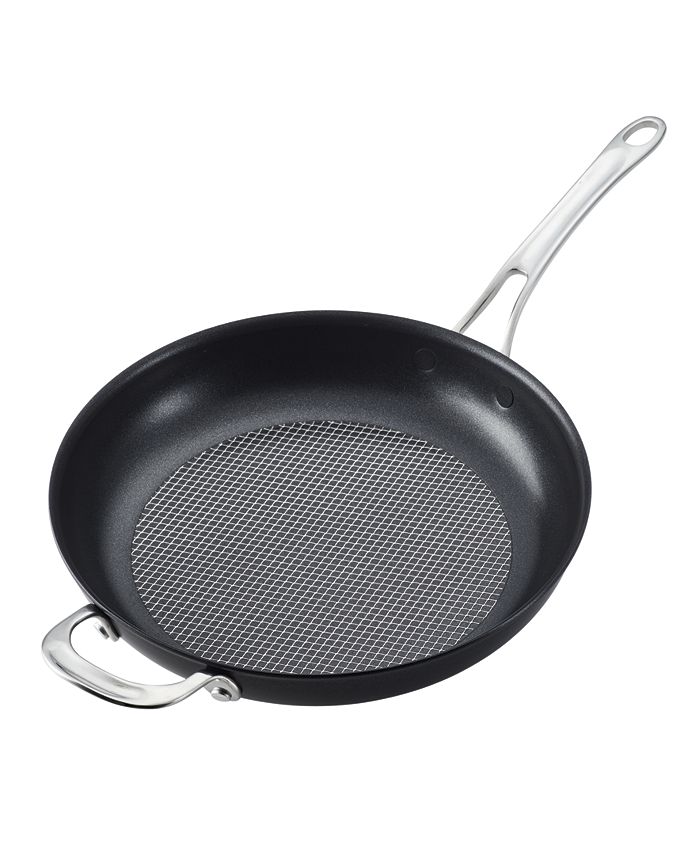 Anolon X Hybrid Nonstick Frying Pan with Helper Handle, 12" Macy's