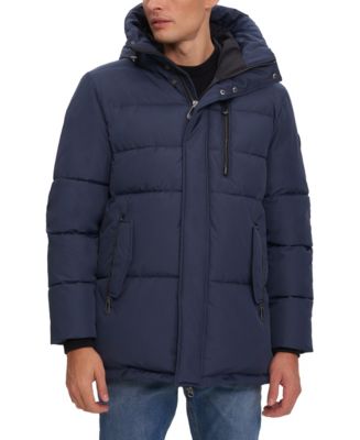 NOIZE Men's Insulated Parka Jacket with Hood - Macy's
