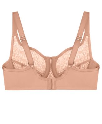 Plus Size Full Figure Wonderwire Lace Comfort Bra 9855