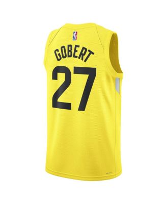 Men's and Women's Rudy Gobert Gold Utah Jazz Swingman Jersey - Icon Edition
