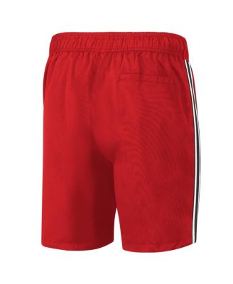 Men's Red Atlanta Hawks Sand Beach Volley Swim Shorts