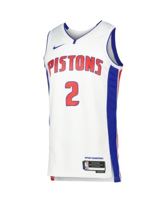 Men's and Women's Cade Cunningham White Detroit Pistons Swingman Jersey - Icon Edition