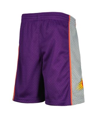 Youth Boys Purple Phoenix Suns 1991-92 Hardwood Classics Swingman Shorts