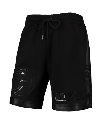 Men's Toronto Raptors Triple Black Gloss Shorts