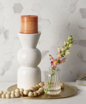 9" Ball Candle Holder