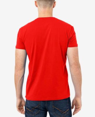 XRAY Men's Basic Henley Neck Short Sleeve T-Shirt