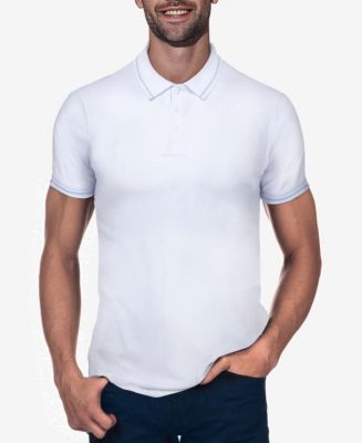 X-Ray Men's Basic Short Sleeve Rib Polo Shirt - Macy's