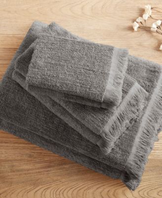 CLOSEOUT! Ink &amp; Ivy Nova Dobby Slub 6 Piece Cotton Towel Set