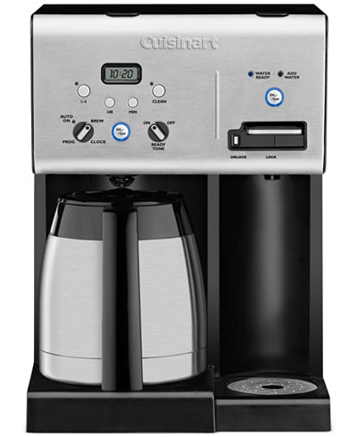 Cuisinart CHW-14 10-Cup Coffee Plus Coffee Maker with Hot Water System