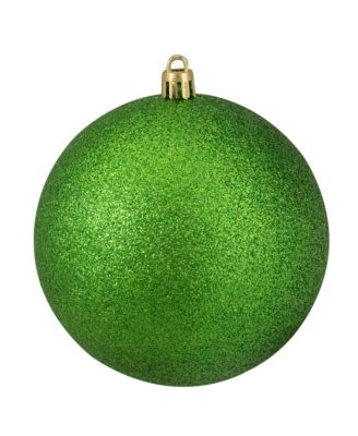 12 Count Shatterproof 4- Finish Christmas Ball Ornaments 100mm Set, 4"
