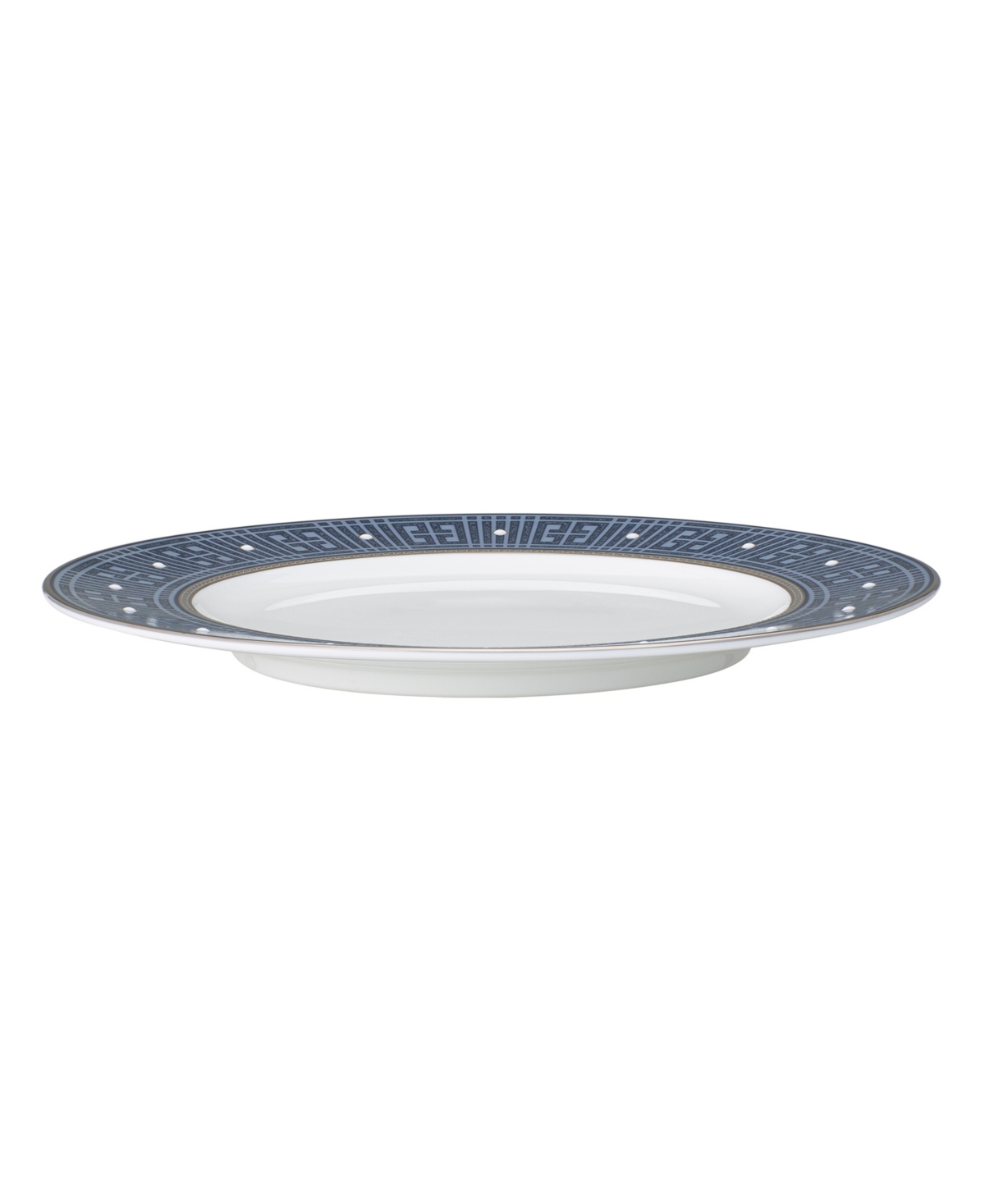 Noritake Infinity Blue 4 Piece Salad Plate Set, Service For 4 In Blue