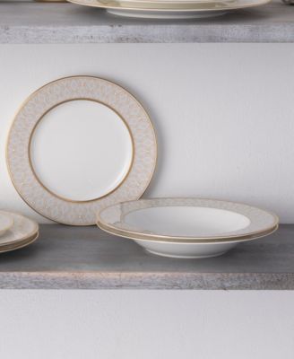 Noble Pearl 12-Piece Dinnerware Set, Service For 4