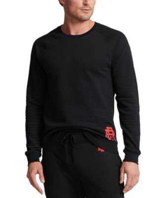 Polo Ralph Lauren - Men's Brushed Fleece Long Sleeve Raglan Crewneck Top