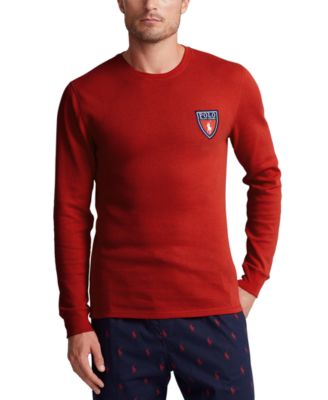 Polo Ralph Lauren - Men's Crewneck Embroidered Shield Long Sleeve Top