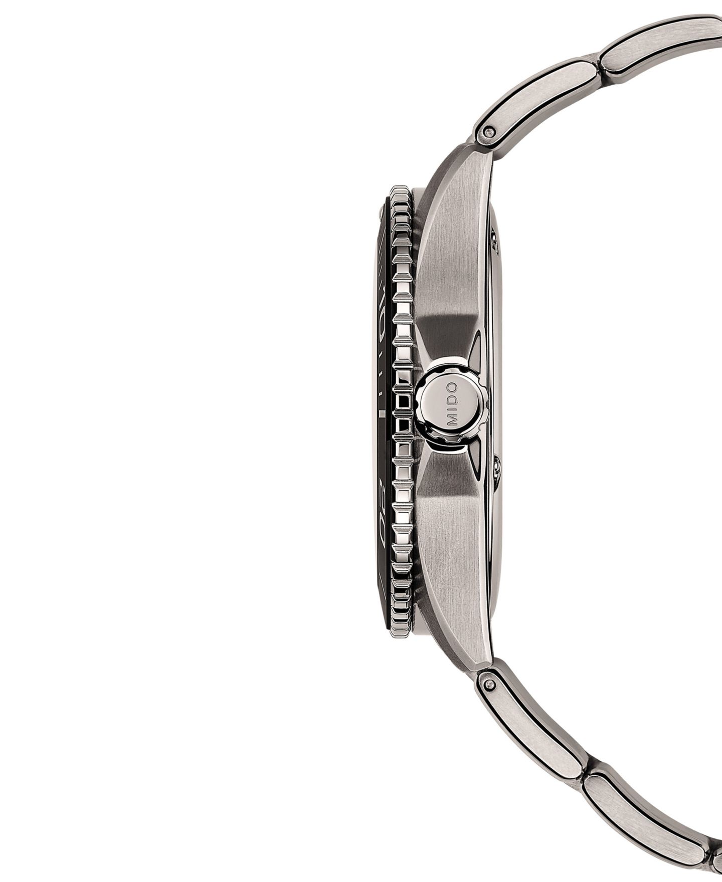 Мужские часы Mido Swiss Automatic Ocean Star Silver-Tone Titanium Bracelet Watch 43mm — фото 3