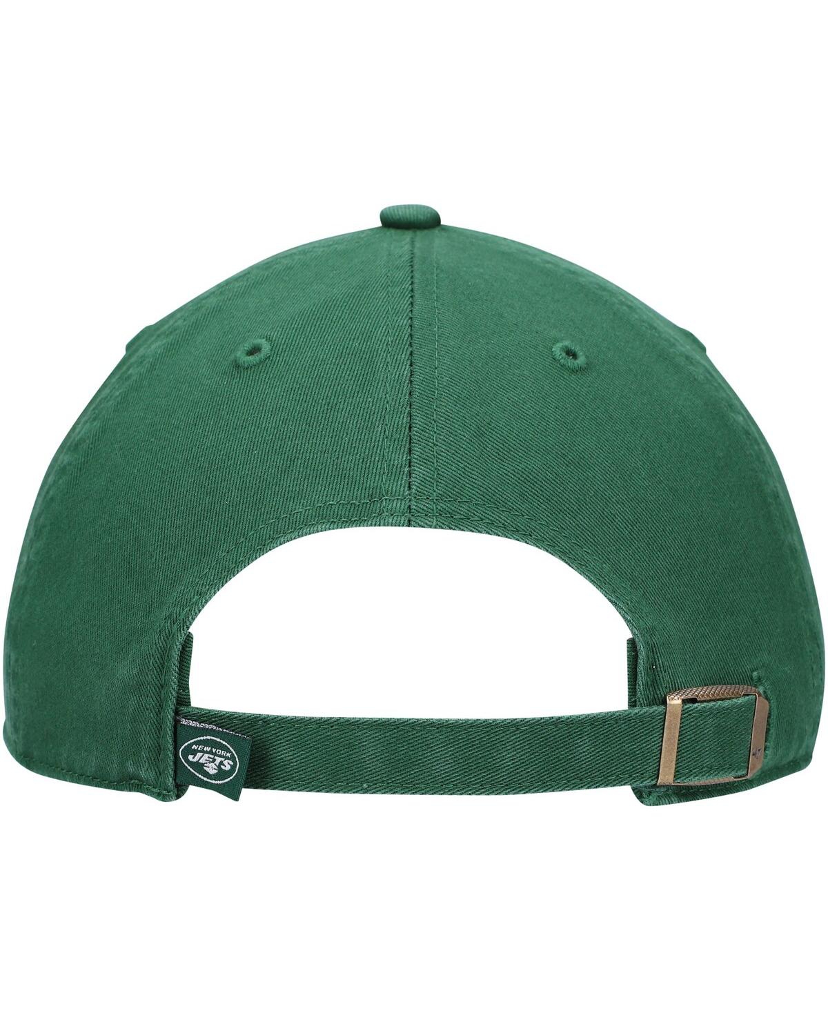 Shop 47 Brand Men's '47 Green New York Jets Clean Up Script Adjustable Hat