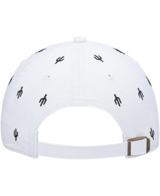 Women's '47 White Las Vegas Raiders Confetti Clean Up Adjustable Hat