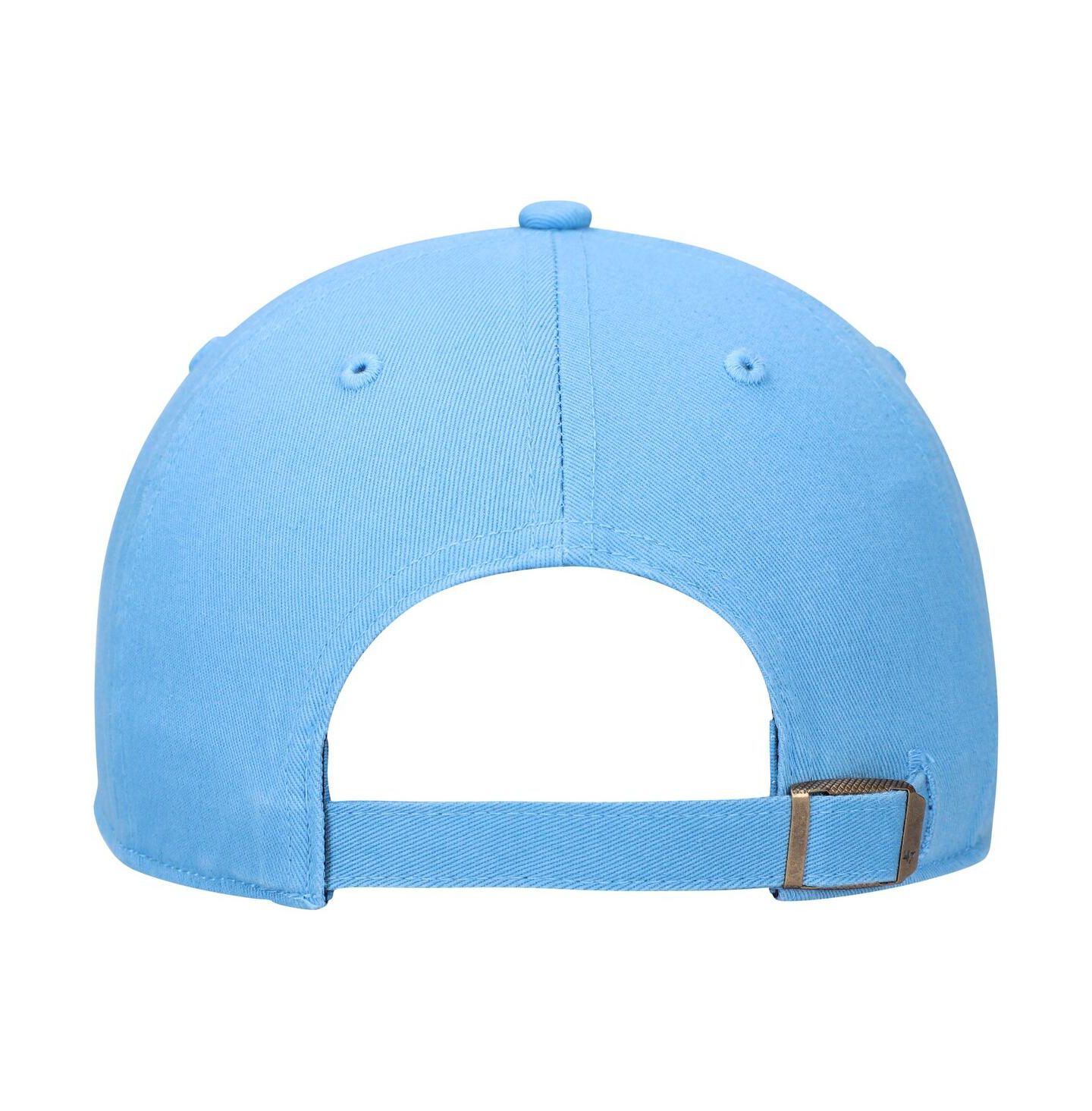 Мужская кепка '47 Brand Light Blue St. Louis Cardinals Logo Cooperstown Collection Clean Up Adjustable Hat — фото 4
