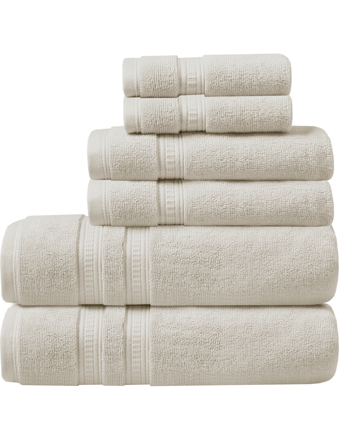 BEAUTYREST PLUME FEATHER TOUCH COTTON 6-PC. BATH TOWEL SET BEDDING