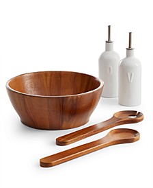 5-Piece Salad Bowl & Serving Set, Created for Macy's